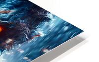 Horrifying Yeti Monster HD Metal print