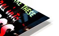 Darkness The Swamp Monster  HD Metal print