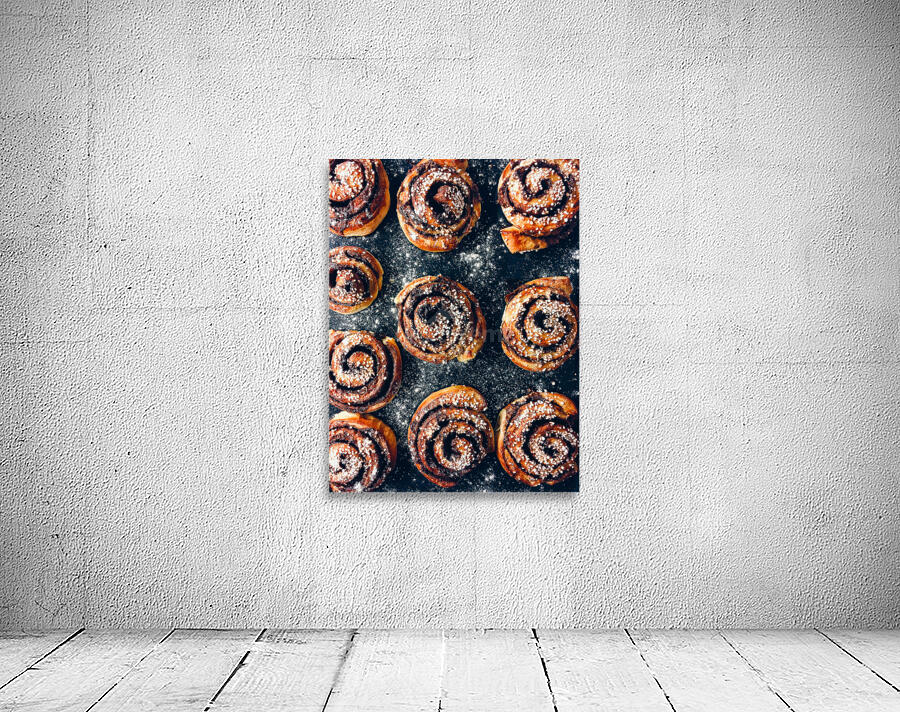 Cinnamon Bun Uppsala Sweden Wall Preview