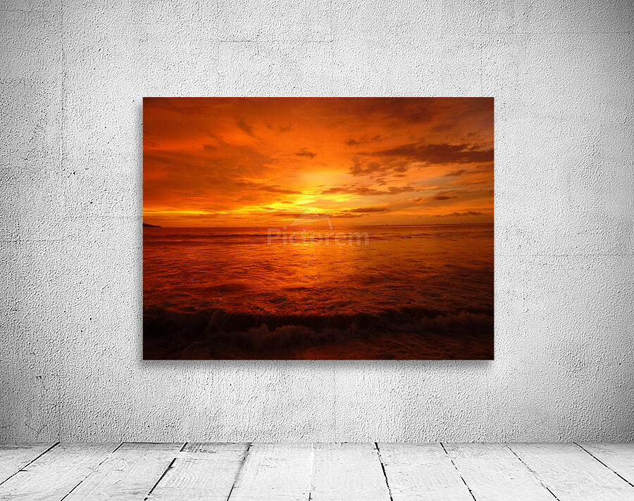 Beautiful Sunset Beach Wall Preview