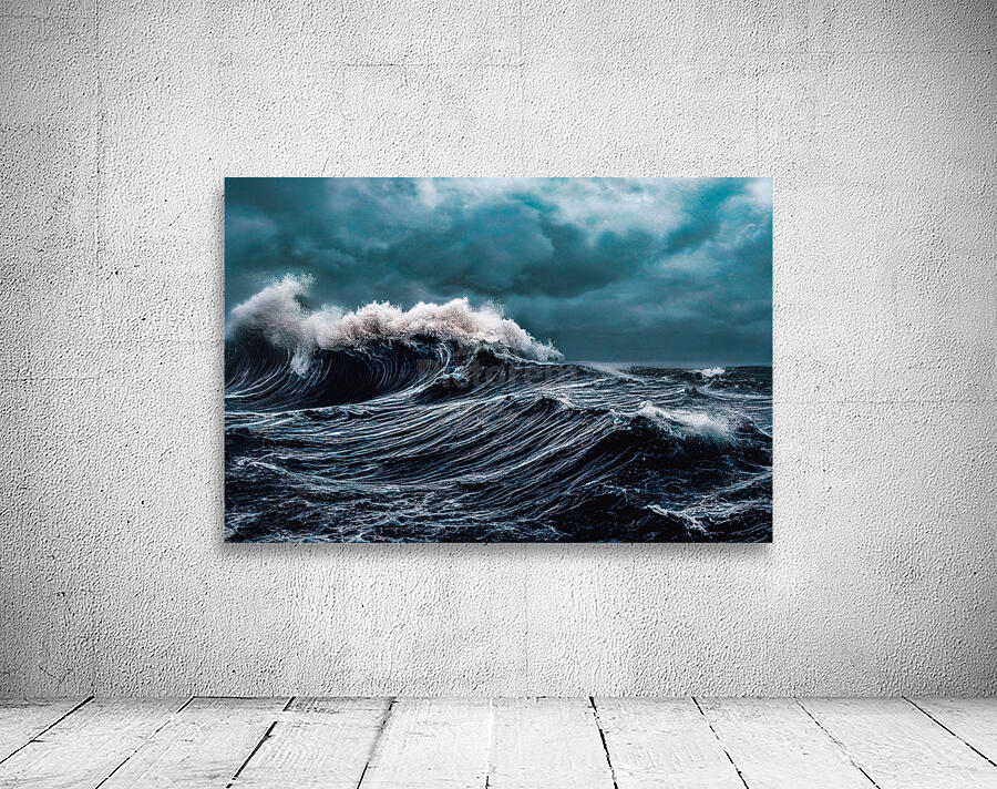 Sea Waves Art  Wall Preview