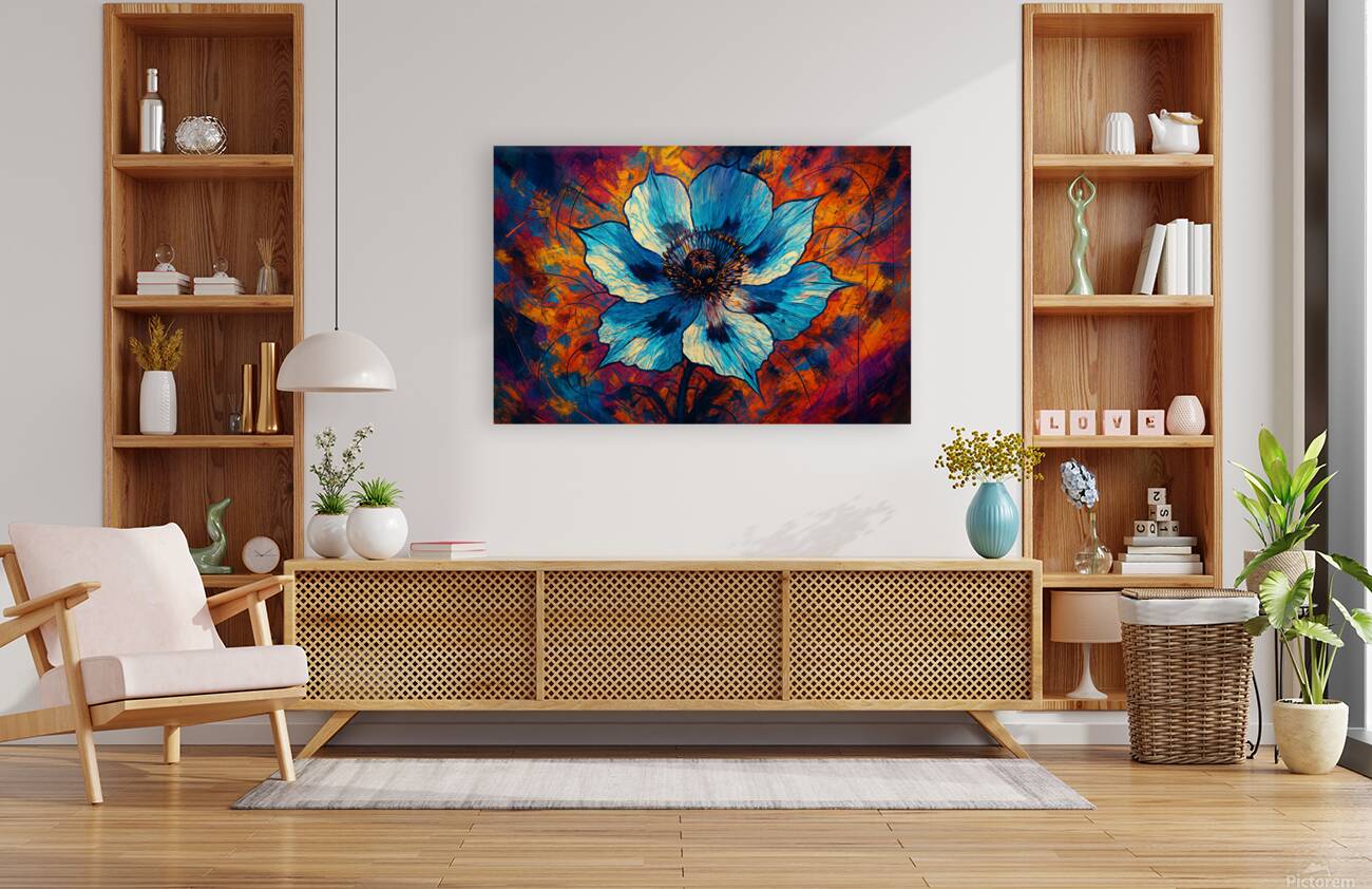 Oriental Poppy Reproduction