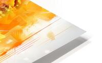 Orange Hibiscus HD Metal print
