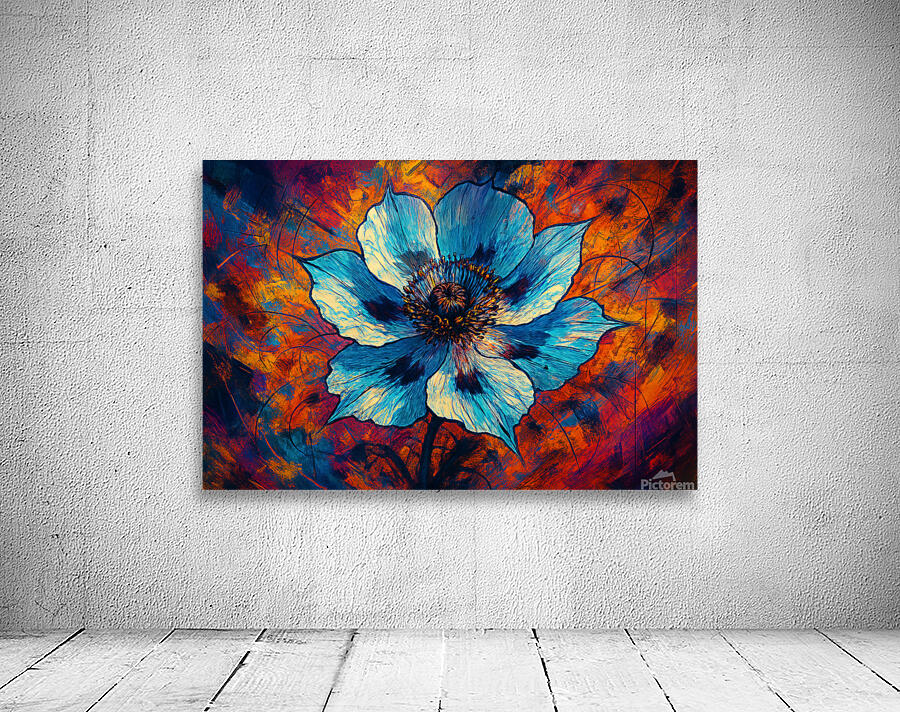 Oriental Poppy Wall Preview