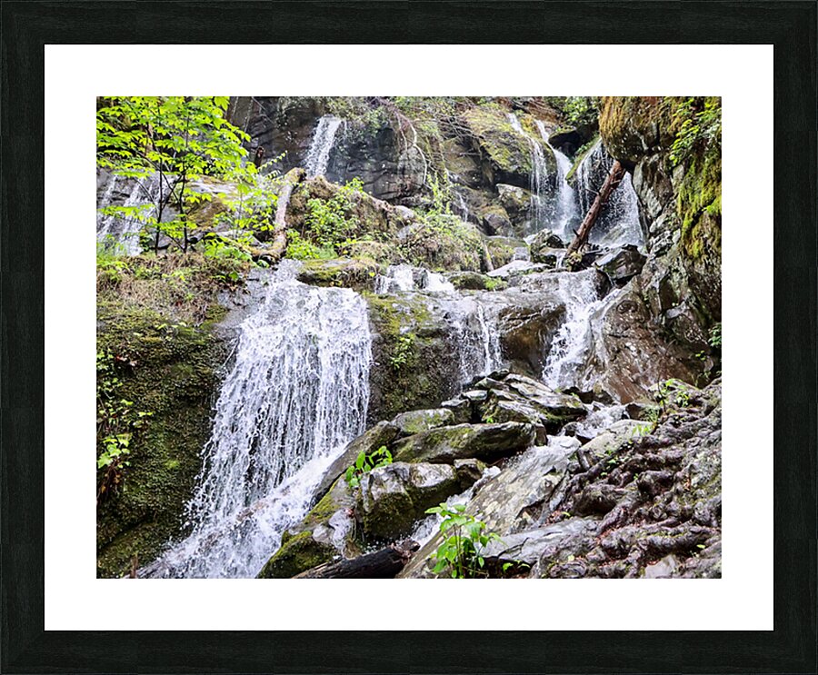 Natural Waterfall III Picture Frame print