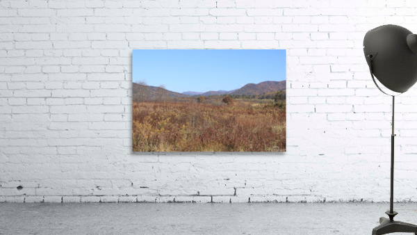 The vast mountain range. Wall Preview