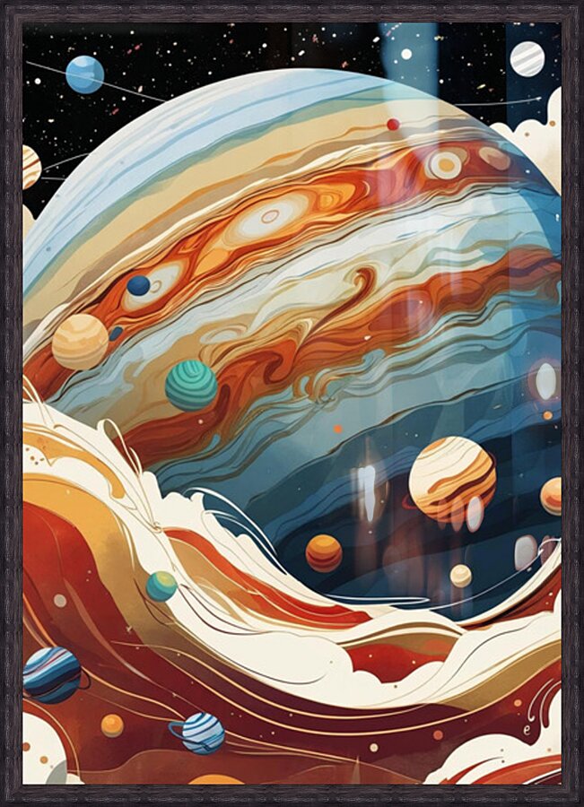 Jupiter & Moons  - Mokusei - Japan - F01 by KOSAKI DESIGN