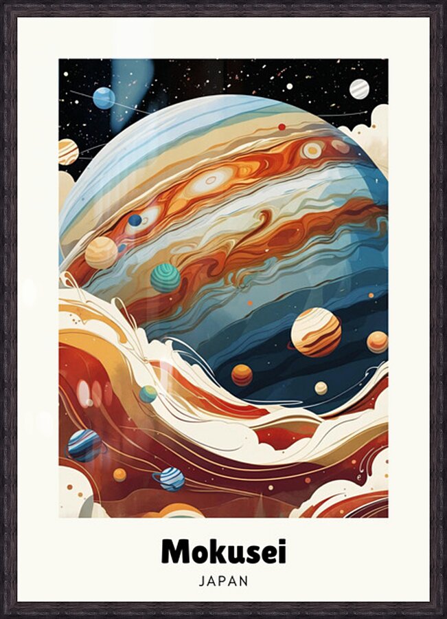 Jupiter & Moons  - Mokusei - Japan - F02 by KOSAKI DESIGN