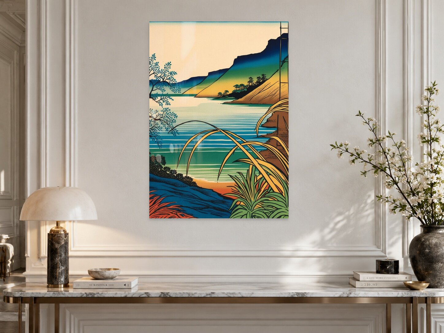 Taroko Ocean - Taiwan - F01 by KOSAKI DESIGN Wall Art
