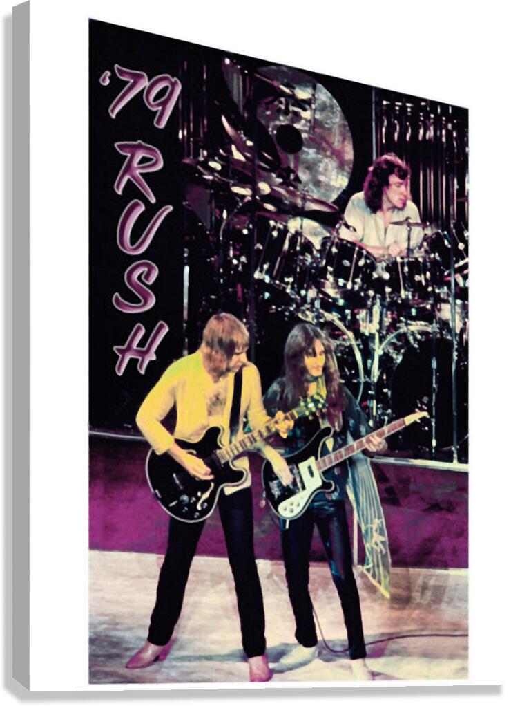 Rush Band 15 Canvas Print