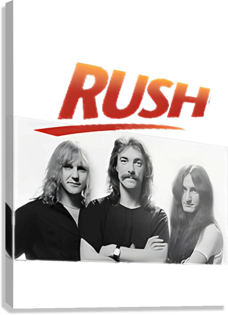 Rush Band 45 Canvas Print