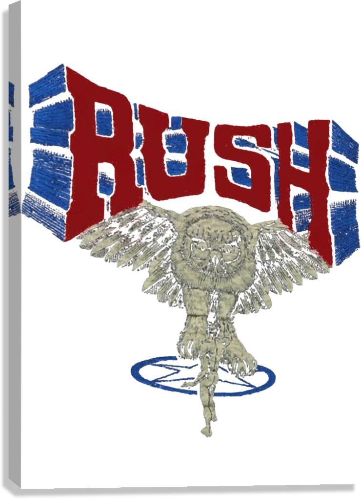 Rush Band 47 Canvas Print