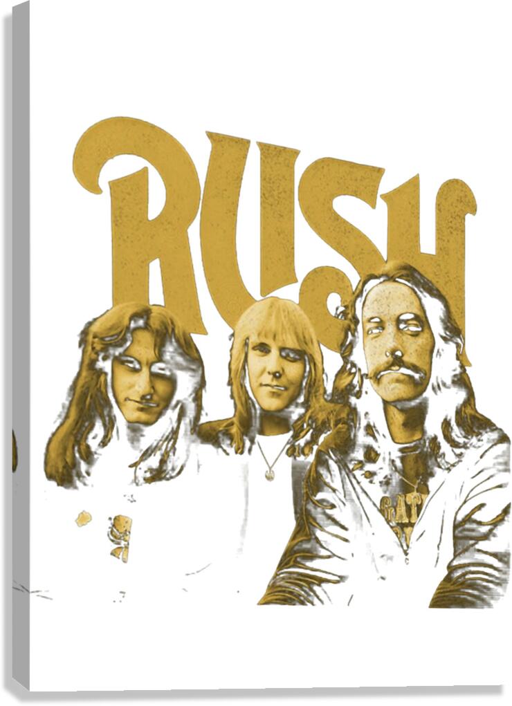 Rush Band 48 Canvas Print