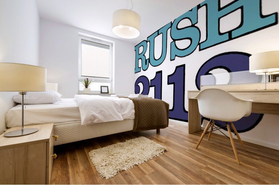 Rush Band 16 Mural print