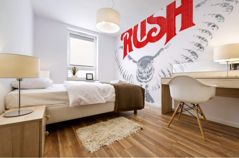 Rush Band 24 Mural print