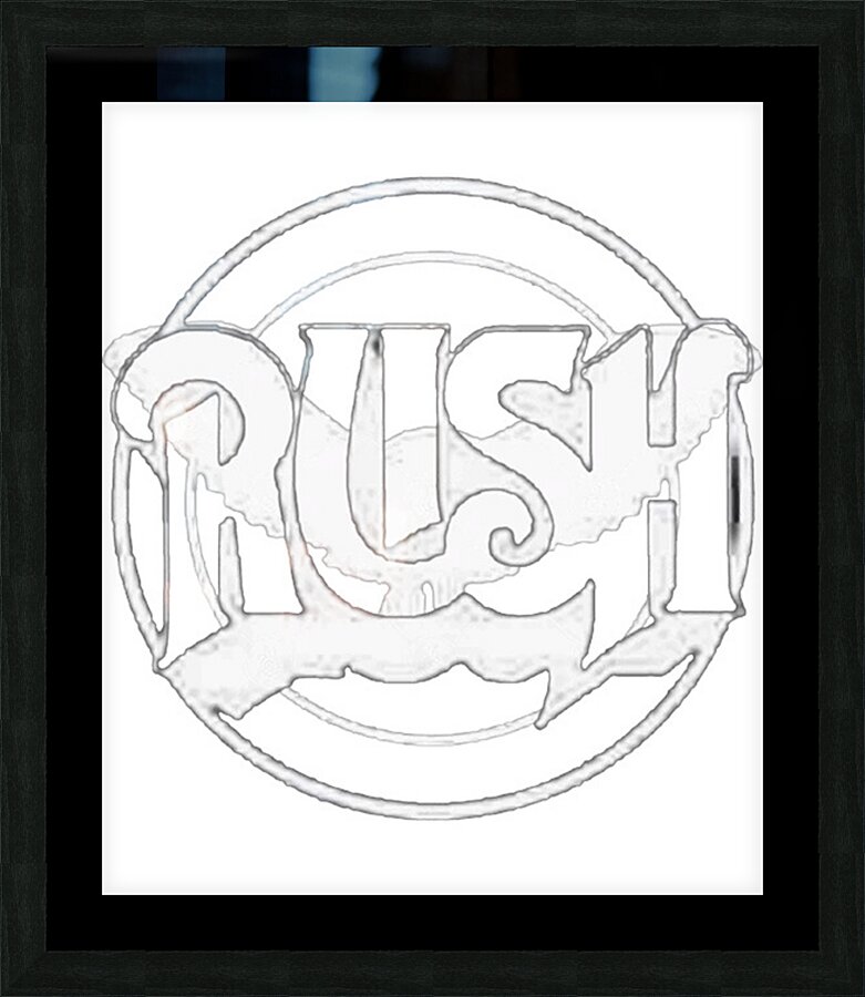 Rush Band 9 Picture Frame print