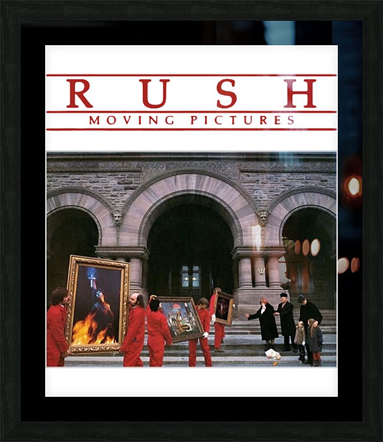 Rush Band 41 Picture Frame print