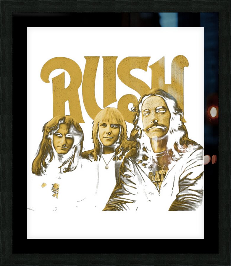 Rush Band 48 Picture Frame print