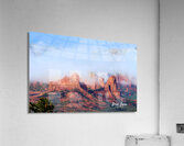 Clouds and Red Rock 1 Acrylic Print
