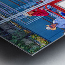 8 Seconds to Success Metal print