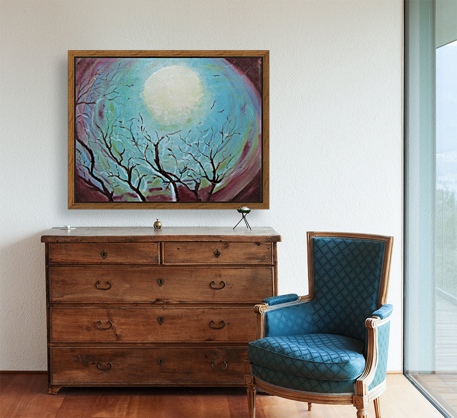 Full moon Reproduction