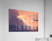August Clouds Acrylic Print