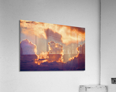 August Clouds Acrylic Print