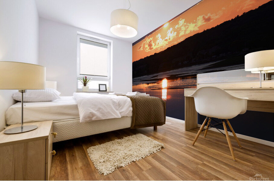 Recent Sunset Mural print