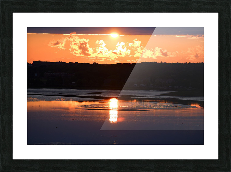 Recent Sunset Picture Frame print