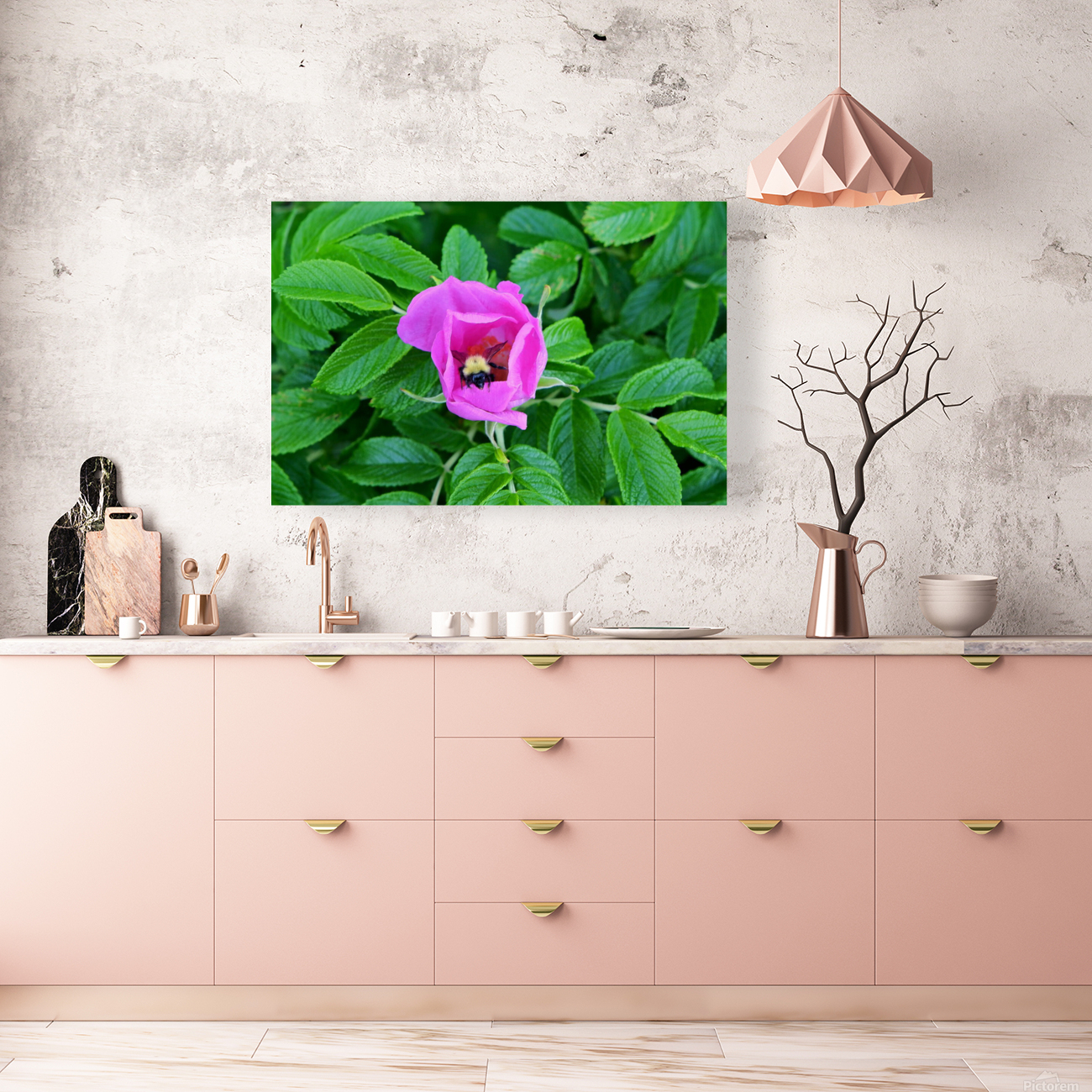 Bumble Beach Rose Reproduction