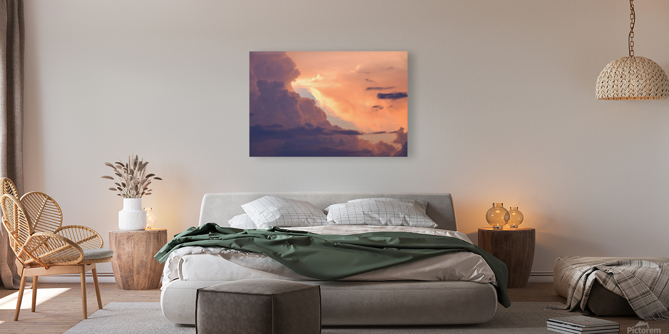 August Clouds Reproduction