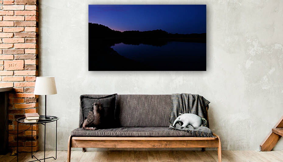 Dusk At Stroudwater by Peter Lindsey