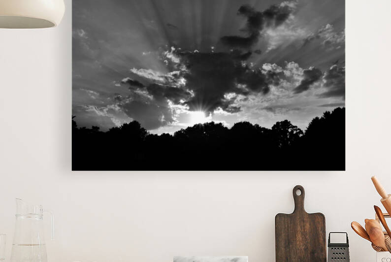 BW Evening by Peter Lindsey