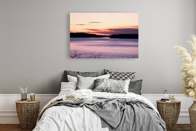 Casco Bay Sunrise by Peter Lindsey