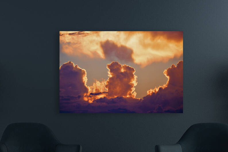 August Clouds by Peter Lindsey