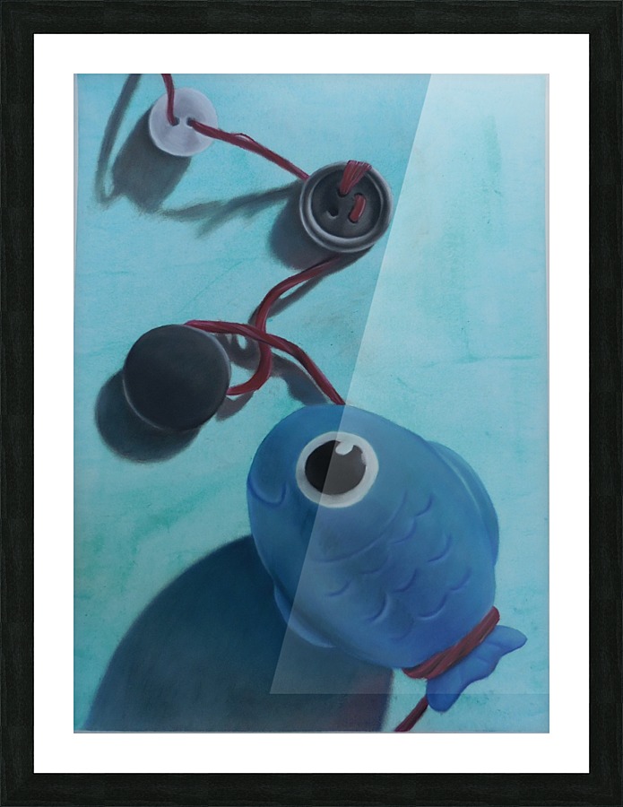 Fishy Picture Frame print