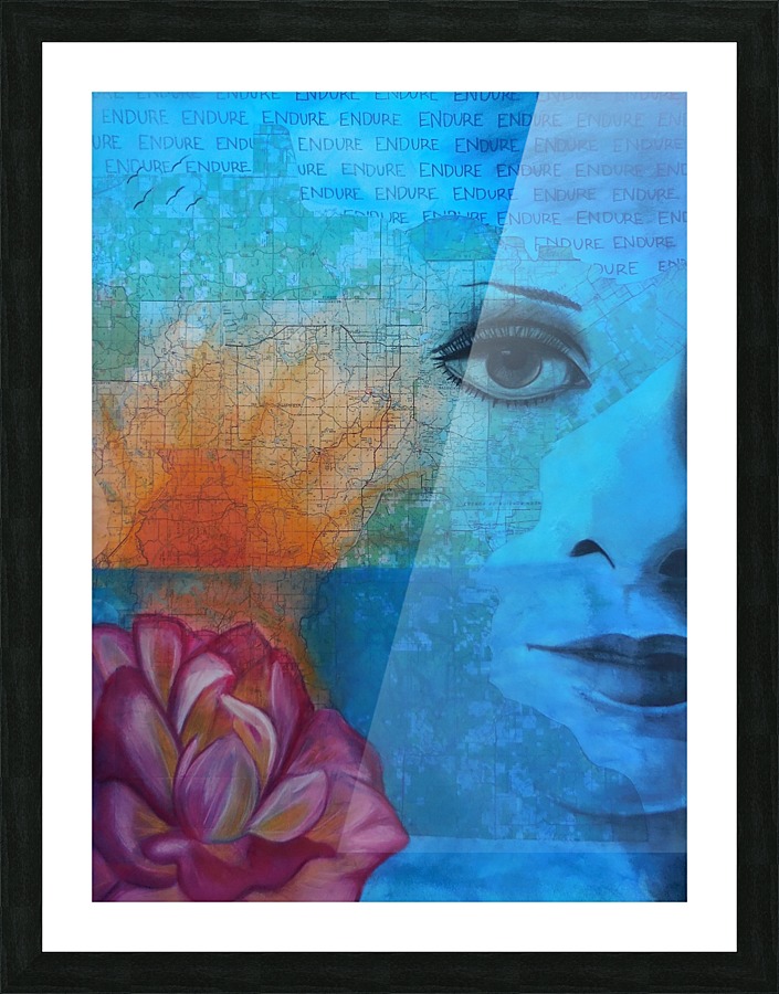 Endure Picture Frame print