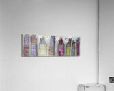 Joyful Row Homes Acrylic Print