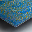 Four Trees And A Full Moon Metal print