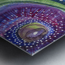 Indigo Tide Pool Metal print