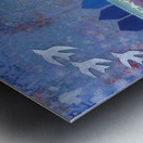 All Things In The Loving Embrace  Metal print