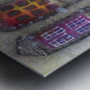 Joyful Row Homes Metal print