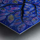 As Night Was Falling Metal print