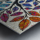 Sun Salutation Metal print