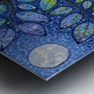 At The Edge of the Light Metal print