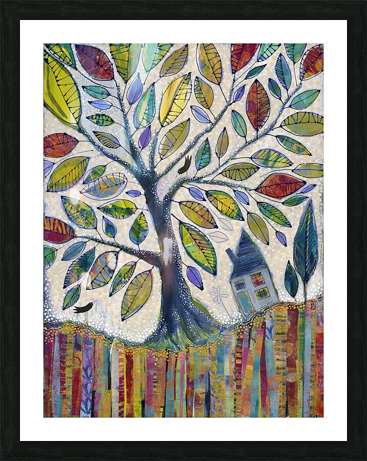 The Wind and the Wood Picture Frame print