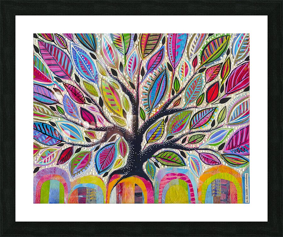 In The Middle of Everything Picture Frame print