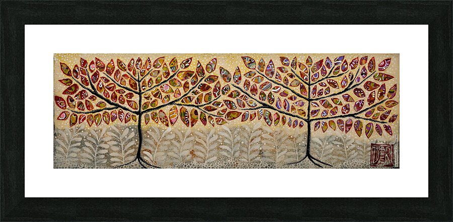 The Kaleidescope of a Beautiful Day Picture Frame print