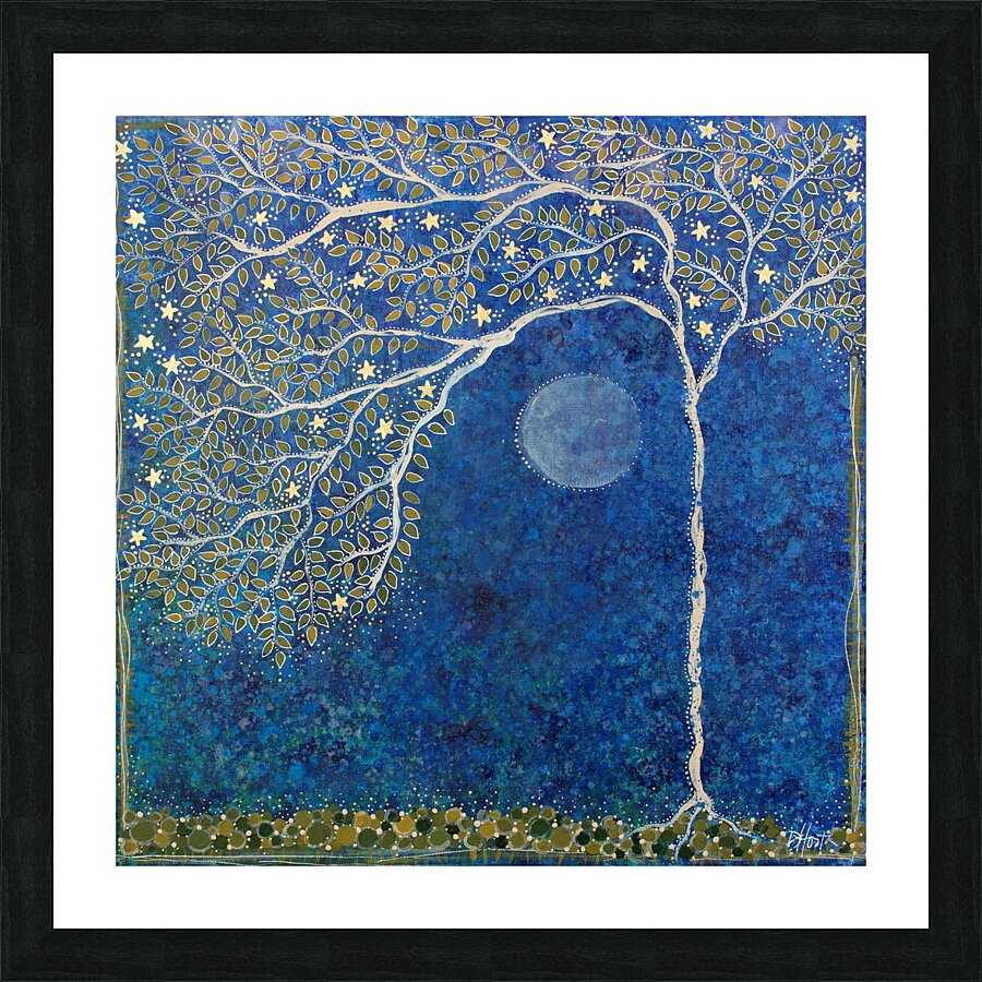 Peaceful Branches Picture Frame print