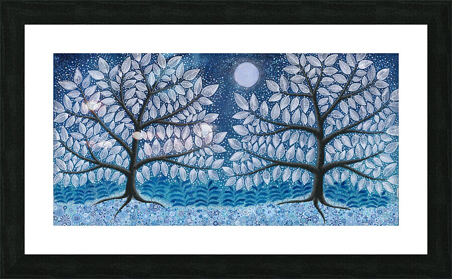 Sleeping in the Forest Picture Frame print